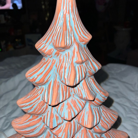 Southwestern Christmas Tree Village Light Up Desert Old Village Christmas Tree - Picture 2 of 9